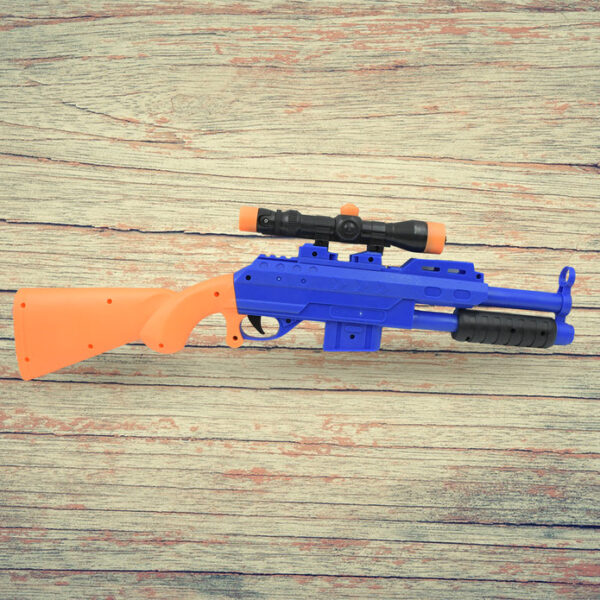 Kids Shooting Gun (Big Plastic Toy Gun for Kids) - Image 2