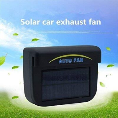 Autocool Solar Powered Car Auto Cooler Ventilation Fan