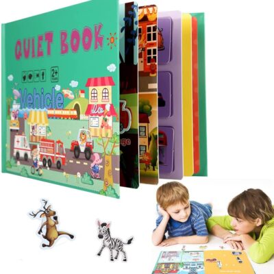 Quiet Interactive Book (Develop Learning Skills for Children) (Pack of 3)