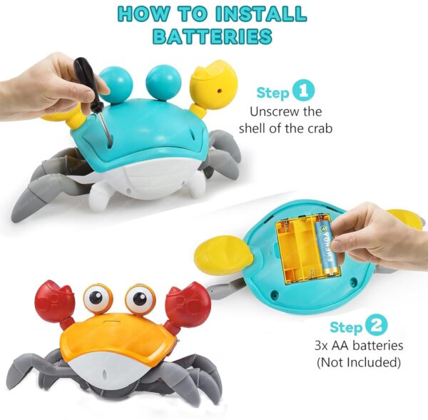 Baby Infant Crawling Crab Toy - Image 9