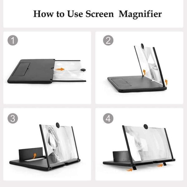 Screen Magnifier-Screen Expanders 3D HD New Phone Holder for Smartphones - Image 5