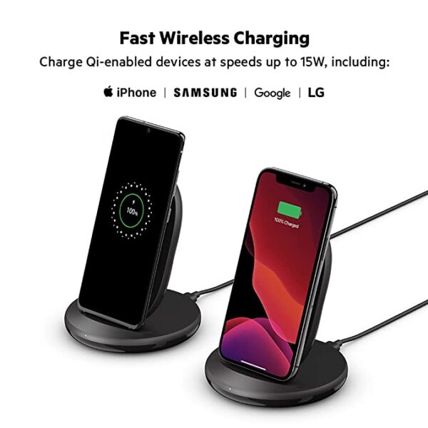 Belkin Boost Charge 5W Wireless Charging Stand - Image 3